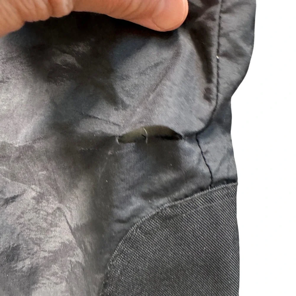 Obermeyer Stratton Mens XL Black Insulated‎ Ski Snow Pants Side Zip Snowboard